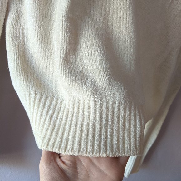 Wilfred Cream Chenille Mockneck - Picture 5 of 8